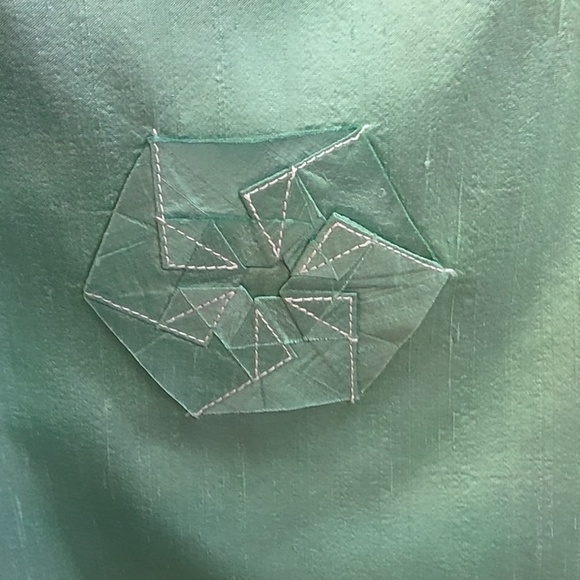 Kay Unger New York Women's 100% Silk Dress Perfect for Spring Size 4 - Picture 7 of 13